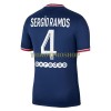 Original Fußballtrikot Paris Saint-Germain Sergio Ramos 4 Heimtrikot 2021-22 Für Herren